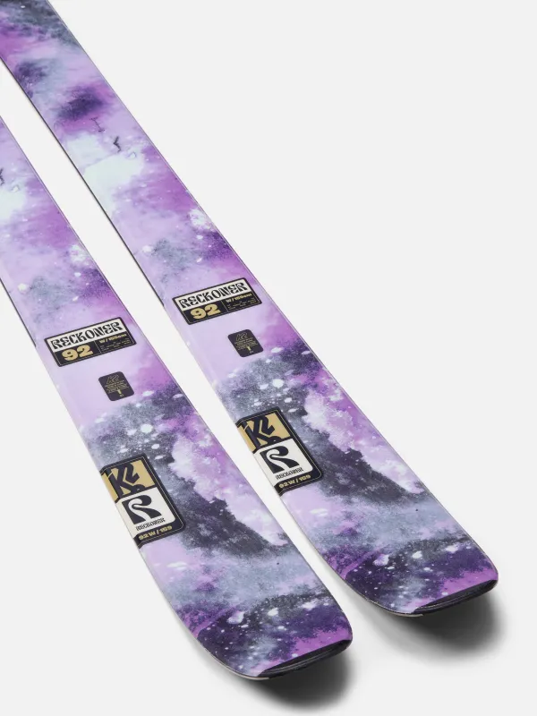 K2 Reckoner 92 Women's Skis 2026 with M3 10 Bindings Size 159