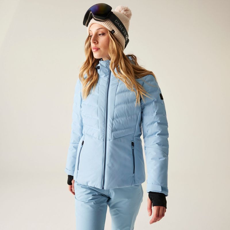 DARE2B Women's Gliding Waterproof Ski Jacket Glacier Lake