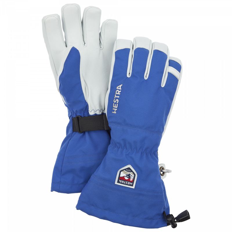 HESTRA Army Leather Heli Ski GLOVE ROYAL BLUE