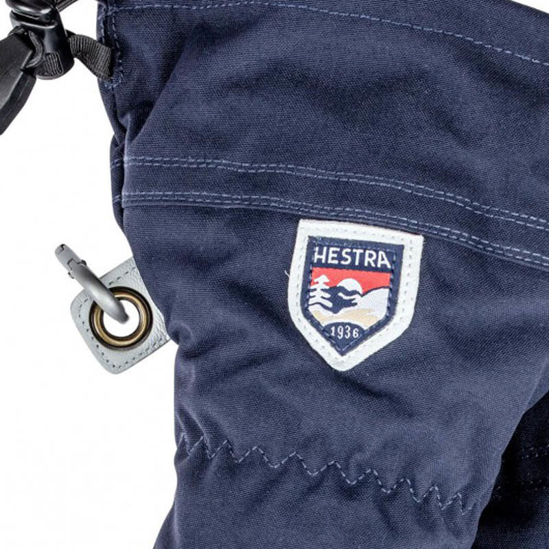HESTRA Army Leather Heli Ski 5-finger NAVY