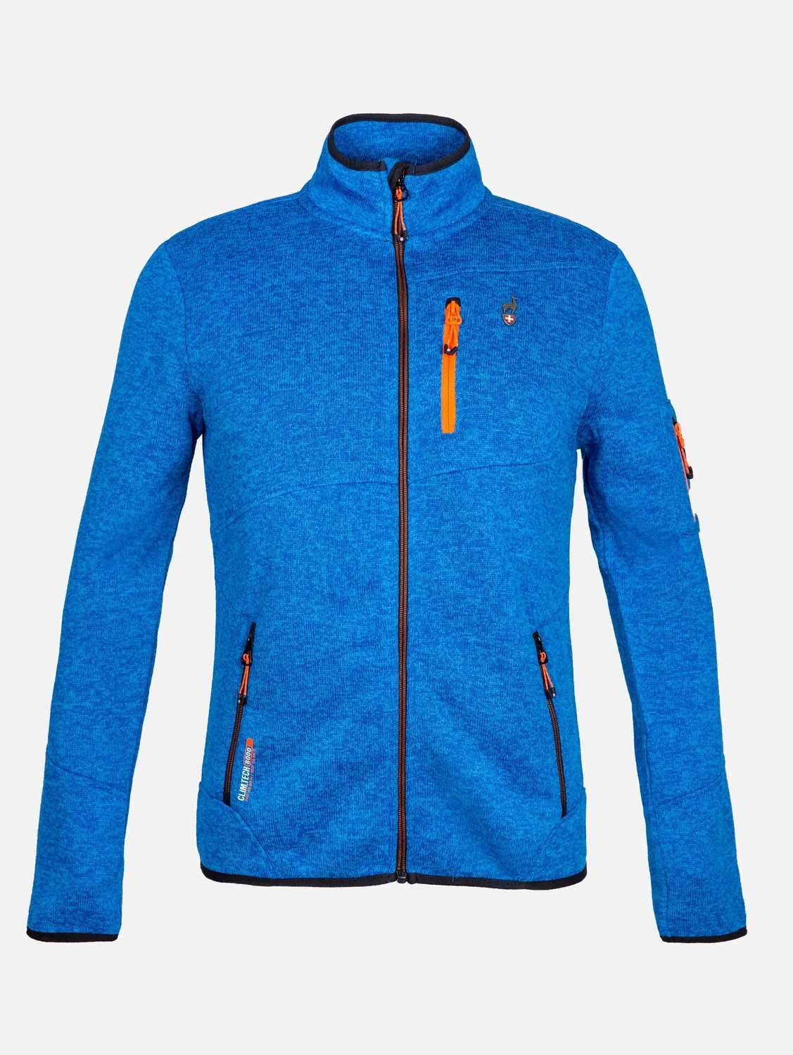 Aulp Mens Navoy Fleece Jacket Blue Aulp Mens Navoy Fleece Jacket Blue