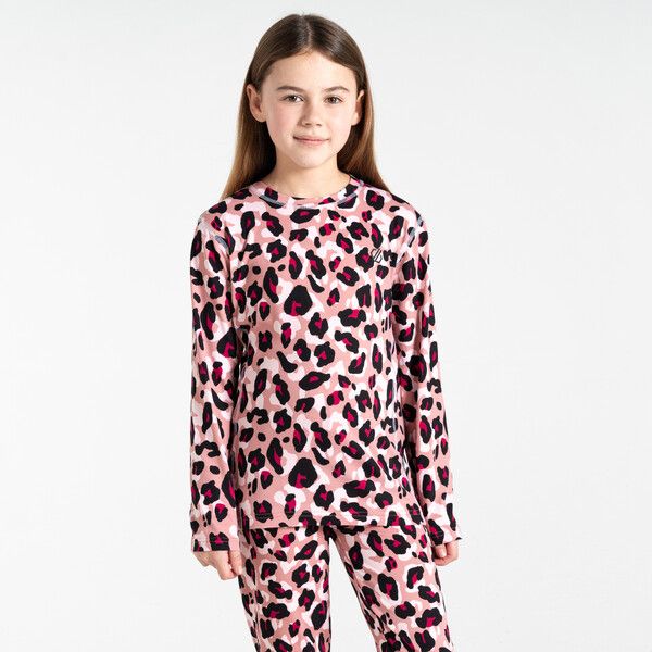 Dare 2B PowII Baselayer Dusty Rose Cheetah Print Set