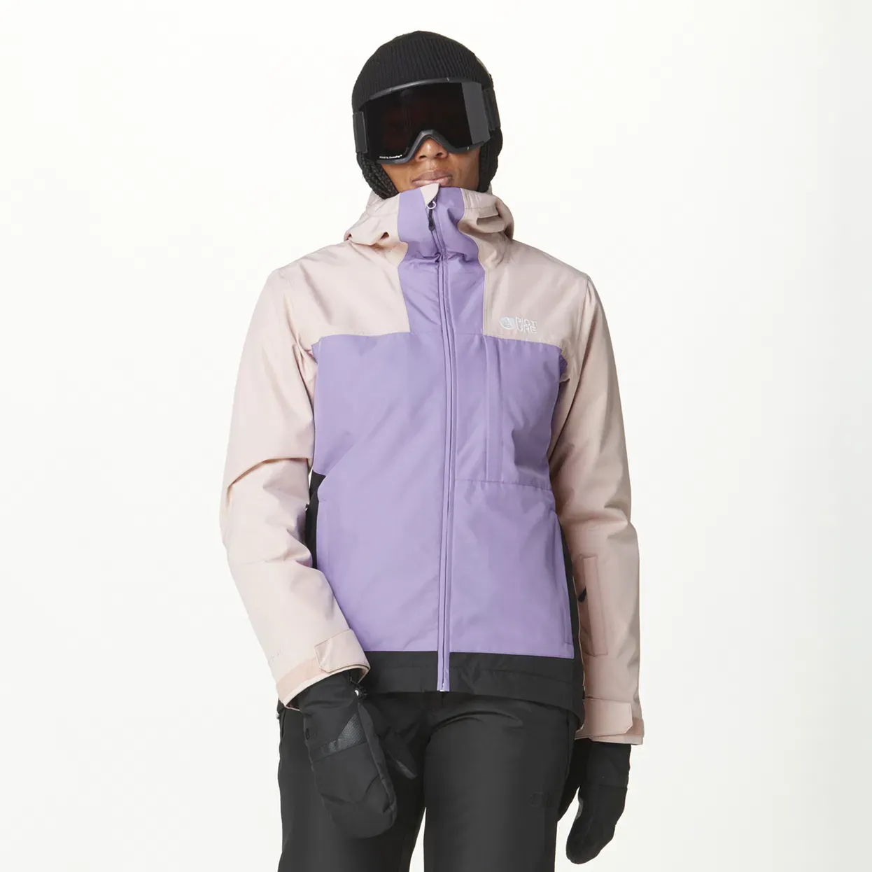 PICTURE SEAKREST JACKET Shadow Grey/Paisley Purple PICTURE SEAKREST JACKET Shadow Grey/Paisley Purple