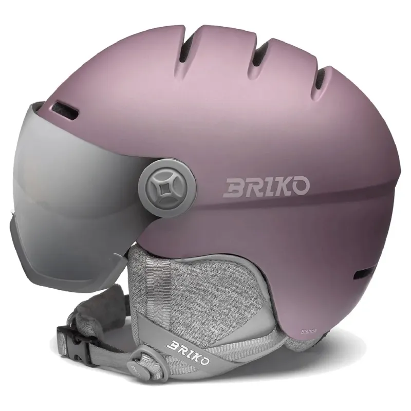 BRIKO BLENDA 2.0 VISOR Matt Metallic Pink