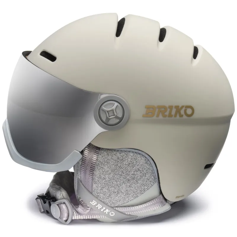 BRIKO BLENDA 2.0 VISOR Matt Swirl Beige