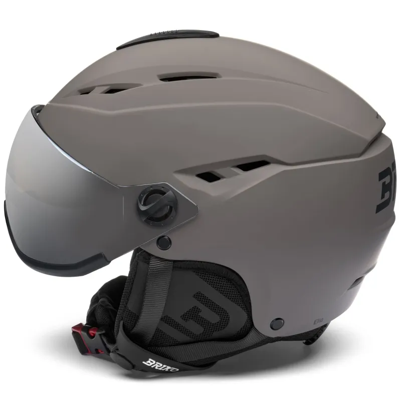 BRIKO ELIO VISOR Matt DOVE GREY