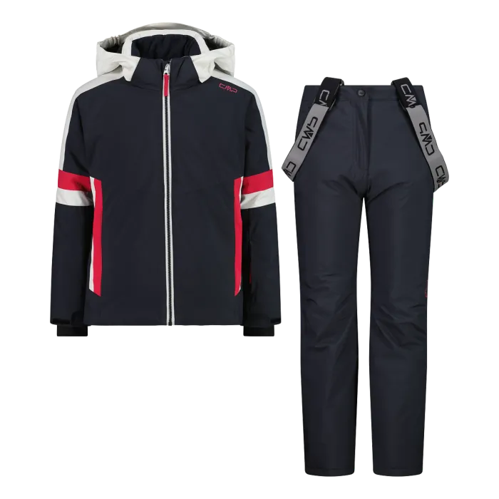 CMP twill ski set Jacket & Pant Girls Antracite
