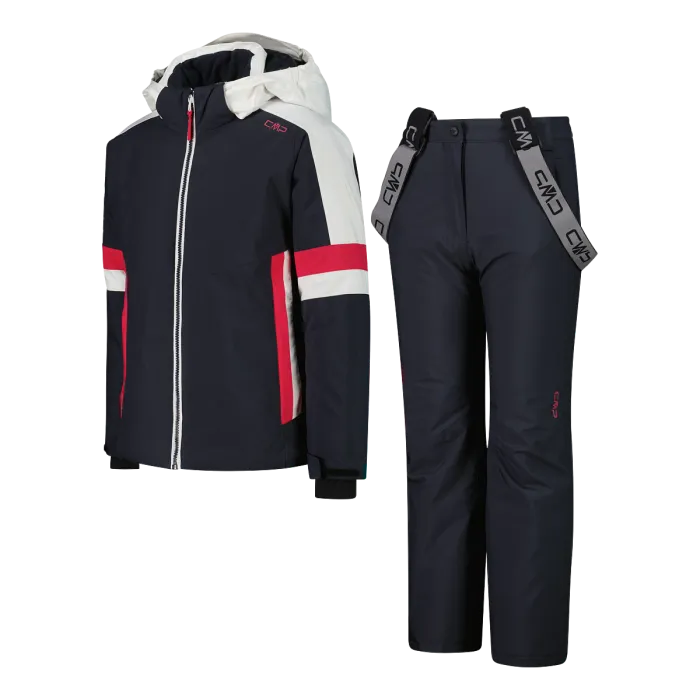 CMP twill ski set Jacket & Pant Girls Antracite CMP twill ski set Jacket & Pant Girls Antracite