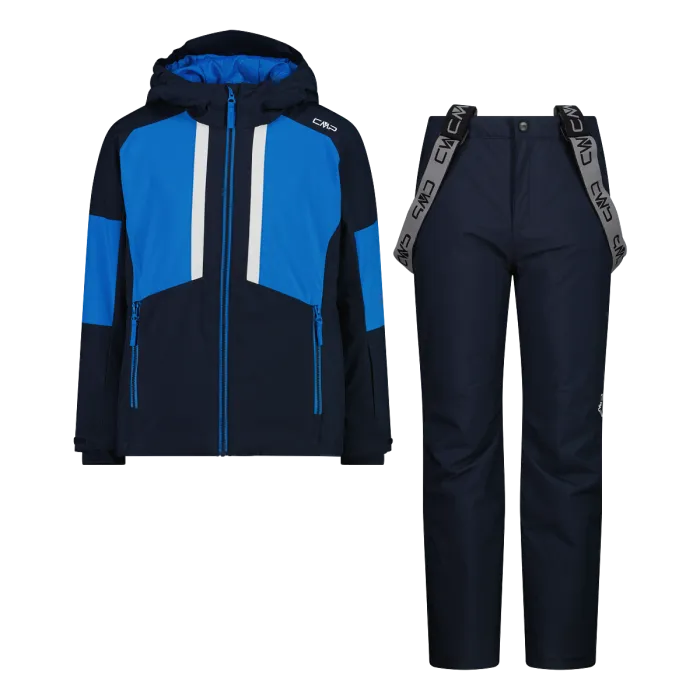 CMP Twill ski set Jacket & Pant Boys Royal Blue