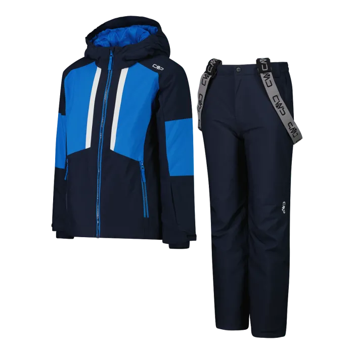CMP Twill ski set Jacket & Pant Boys Royal Blue CMP Twill ski set Jacket & Pant Boys Royal Blue