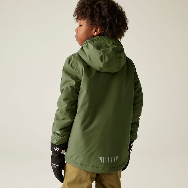 DARE2B Kids' Impose V Ski Jacket Olive Green