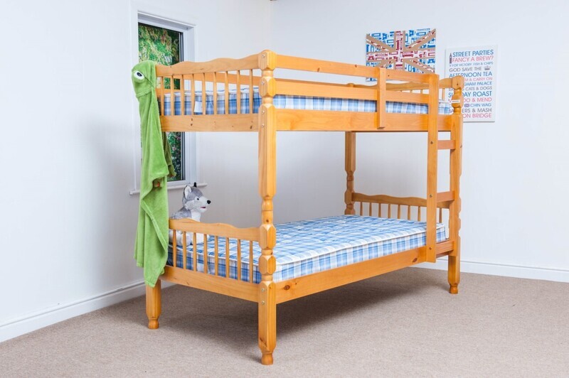 Ambers Pine Wooden Bunk Frame