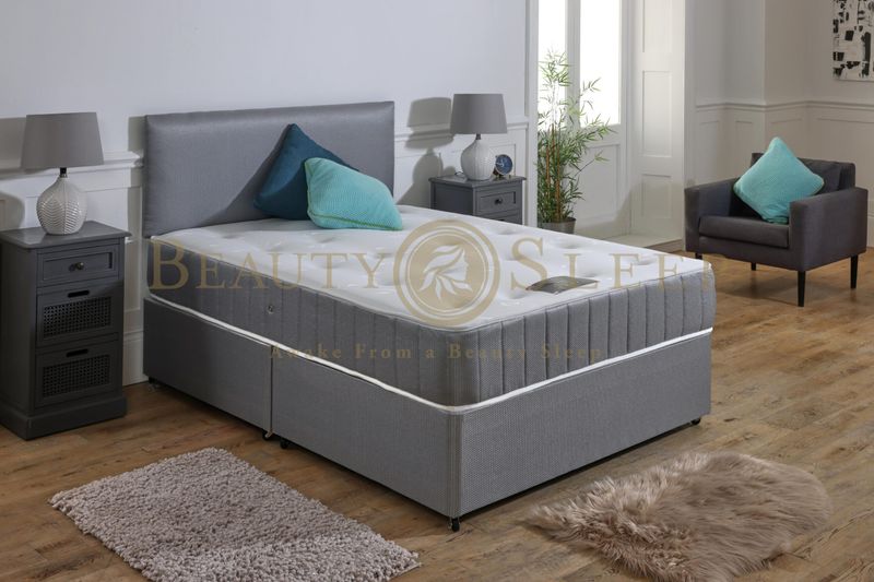 Rome Divan set with plain headboard