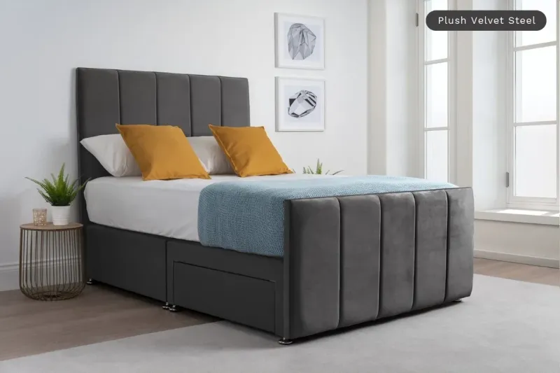 Oxford divan bed frame (No Mattress)