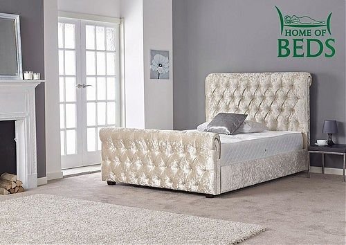 Louisa sleigh bed frame