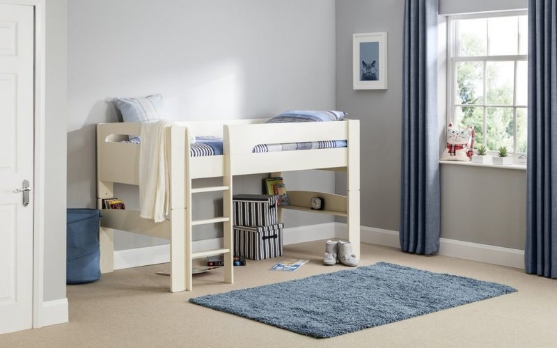 Pluto Stone White Midsleeper