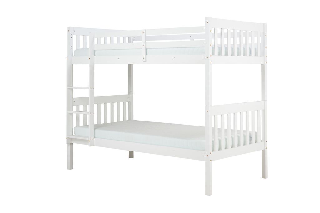 Benji white bunk set