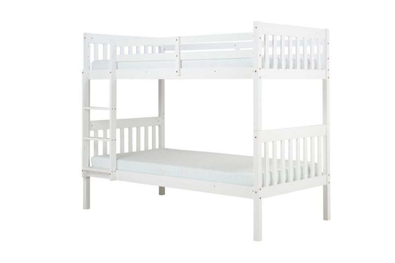 Benji white bunk set