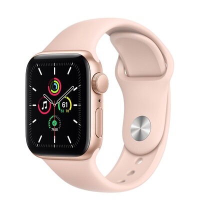 Apple Watch SE, kuldne alumiinium korpus, Pink Sand Apple Watch SE, kuldne alumiinium korpus, Pink Sand