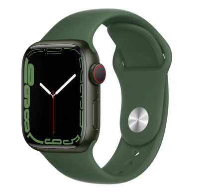 Apple Watch Series 7 41 mm GPS + LTE (alumiinium) roheline