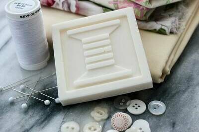 Two White Sands Quilt Block Soaps Two White Sands Quilt Block Soaps