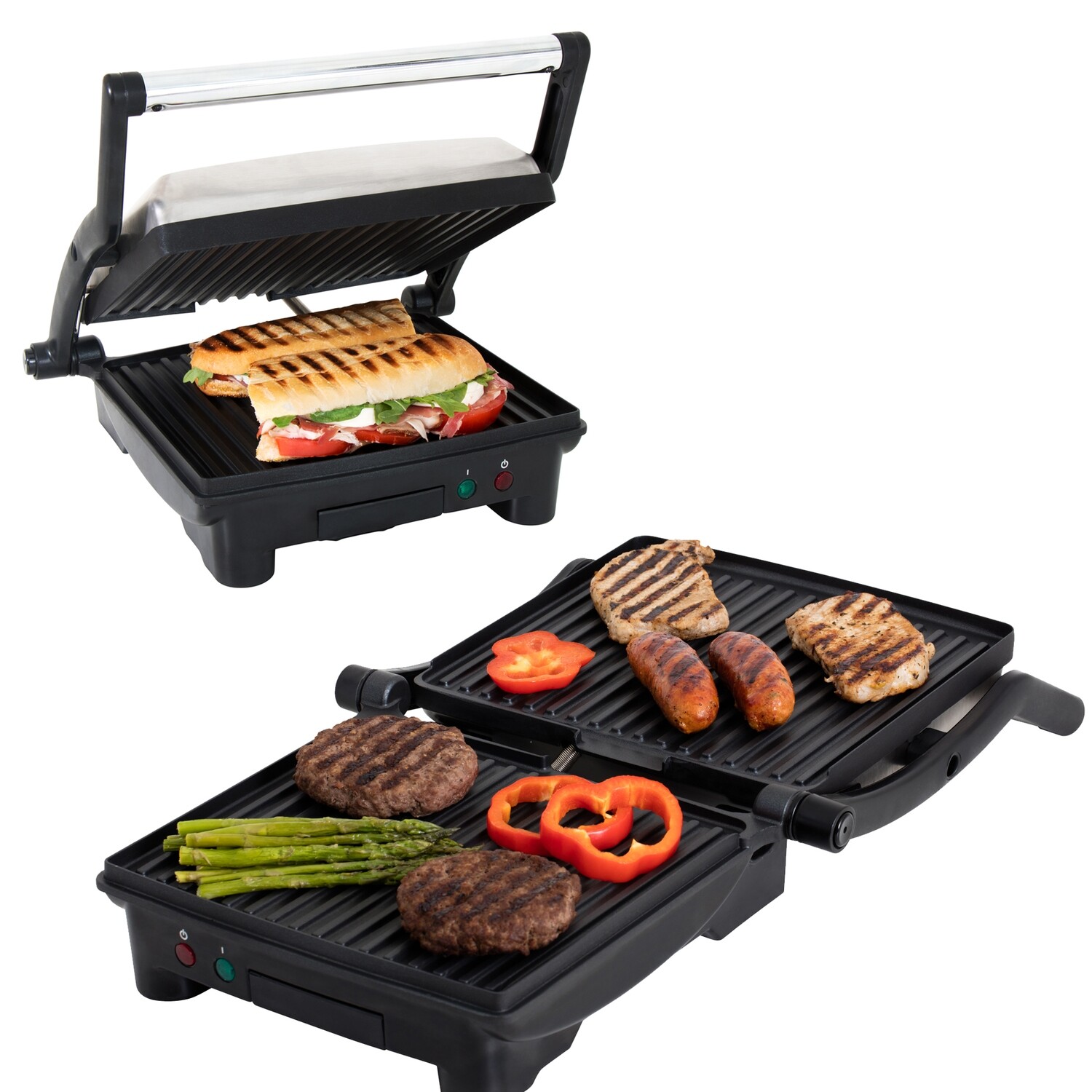 CE-313 SANDWICHERA PANINI MARCA PREMIUN  MODELO PPN40 CARIBE