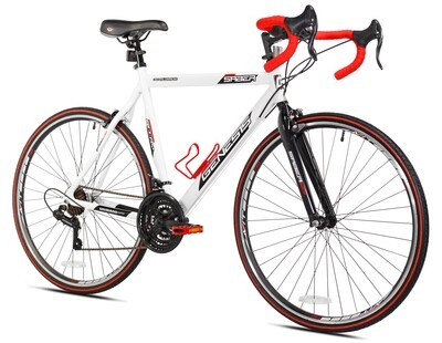 CE-114 Genesis 700c Saber Men&#39;s Road Bike, Medium, White - CARIBE