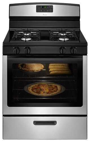 CE-339 AMANA COCINA DE GAS STAINLESS STEEL C/ACESSORIOS - CARIBE