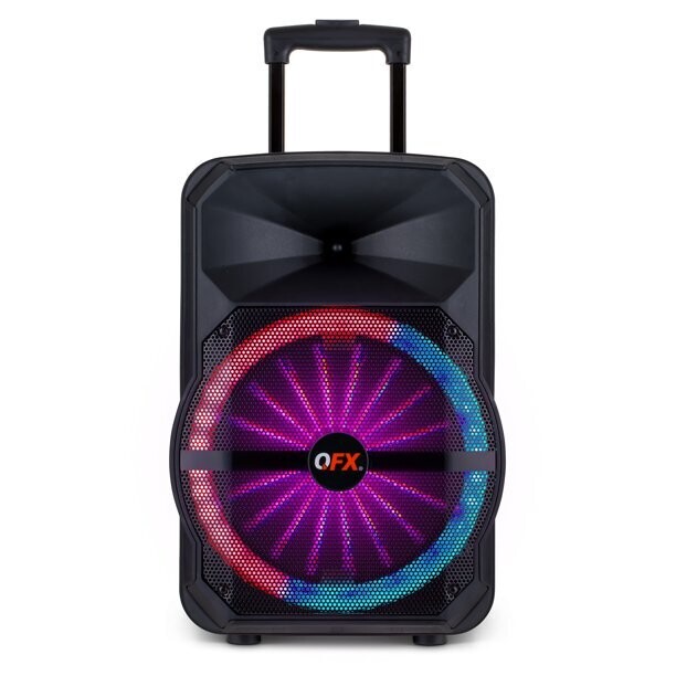 CE-0022 BOCINA BLUETOOTH OFX 12&quot; C/LUCES Y MICROFONO, PORTABLE Y RECARGABLE - CARIBE