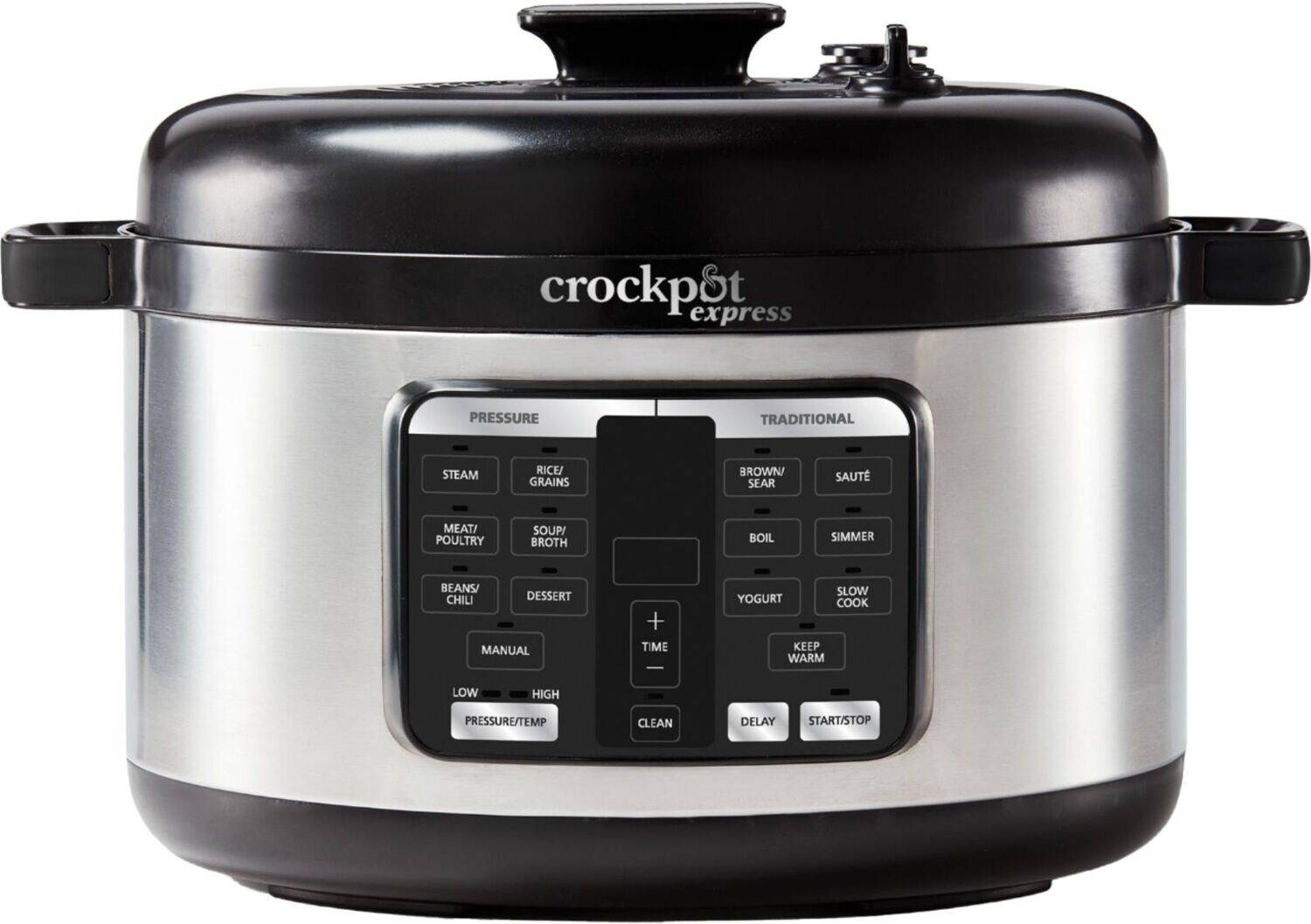 CE-307 CROCKPOT EXPRESS PRESSURE COOKER 6QT 9 IN 1 STAINLESS STEEL - CARIBE