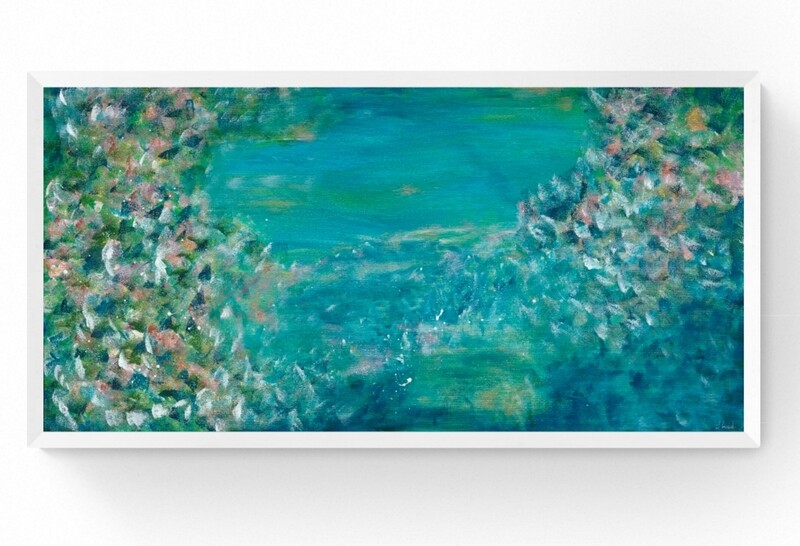'Tranquil Oasis' print