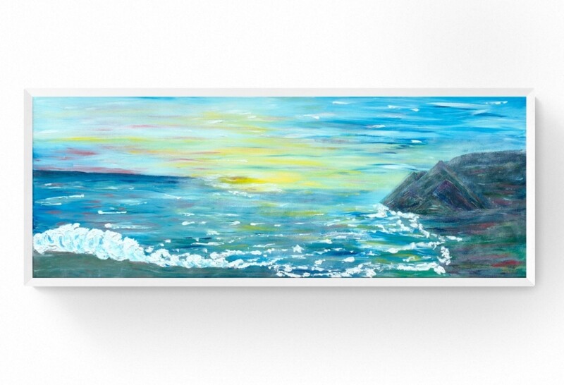 'A peaceful place' Limited edition 120x40cm