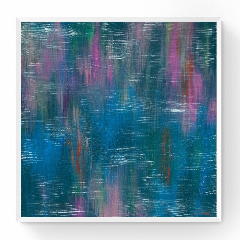 'Blissful wait' print