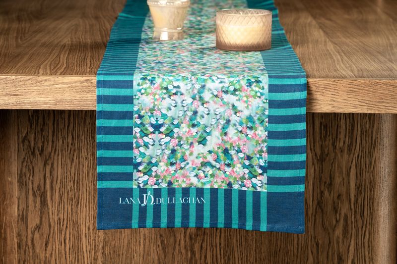 Delightful table runner. Gift boxed 