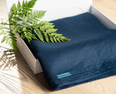 Deep Atlantic tablecloth. Gift boxed 