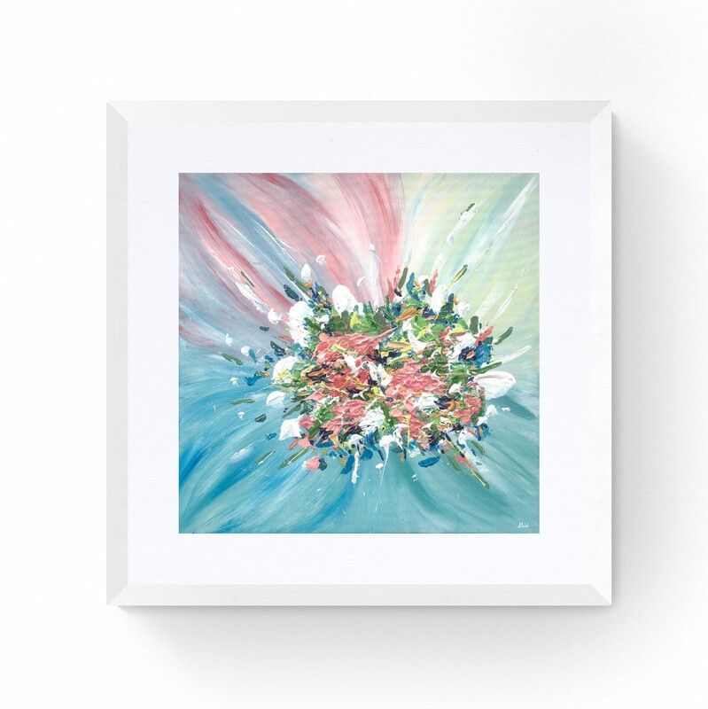 'Becoming the One' framed mounted print 'Becoming the One' framed mounted print