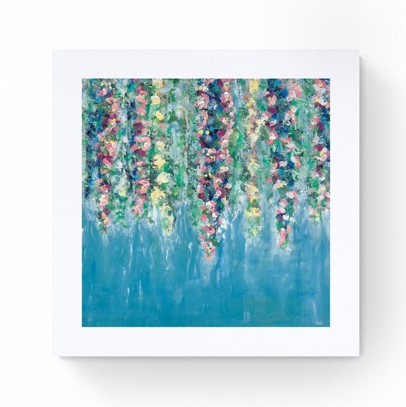 'Blooming Love' mounted prints 