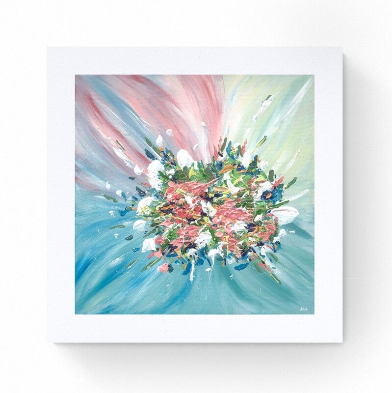 'Becoming the One' mounted print
