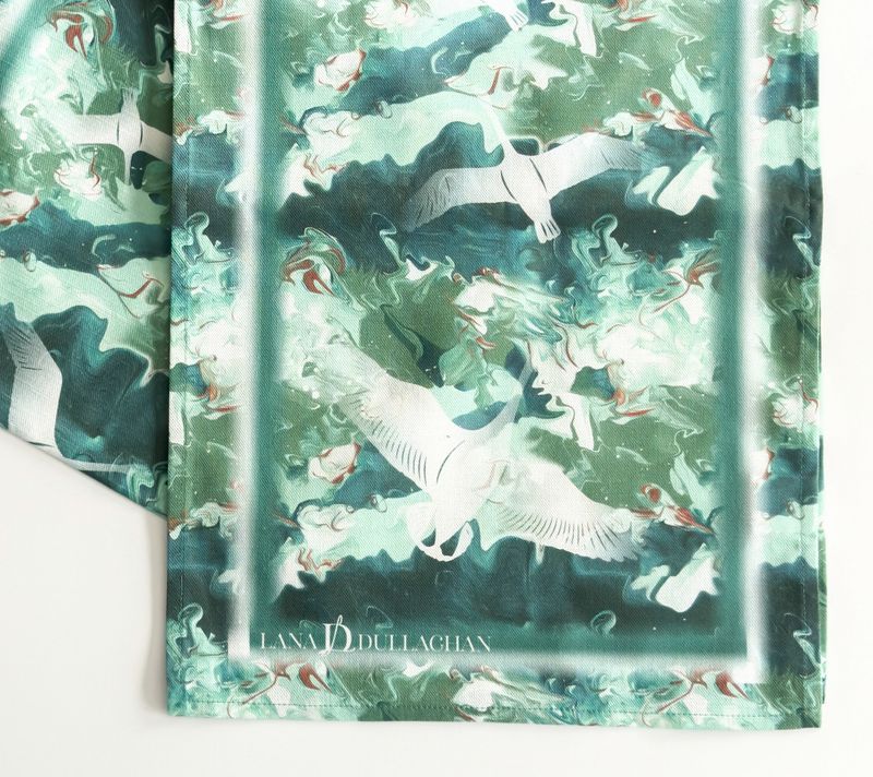 Children of Lir table runner. Gift boxed 