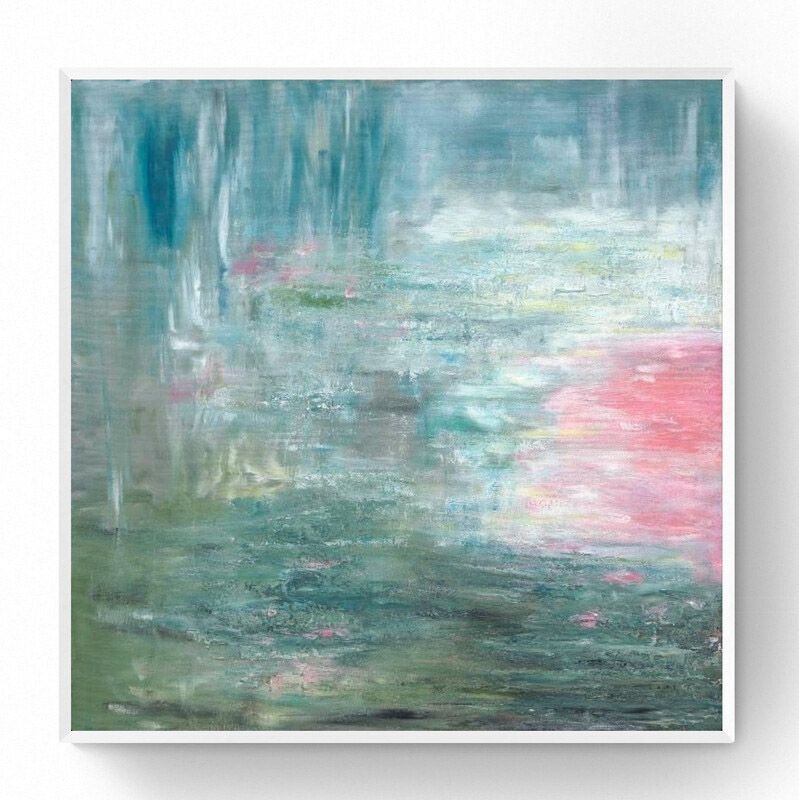 'In the Garden' print