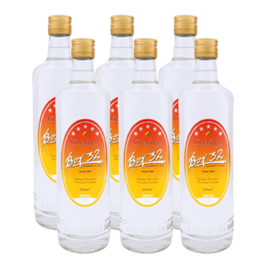 Cachaça Box 32 Prata 700ML - Pack 6 Unidades