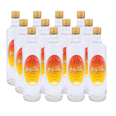 Cachaça Box 32 Prata 700ML - Pack 12 Unidades