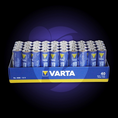 Vartabatterier 1,5 AA - 40 stk.