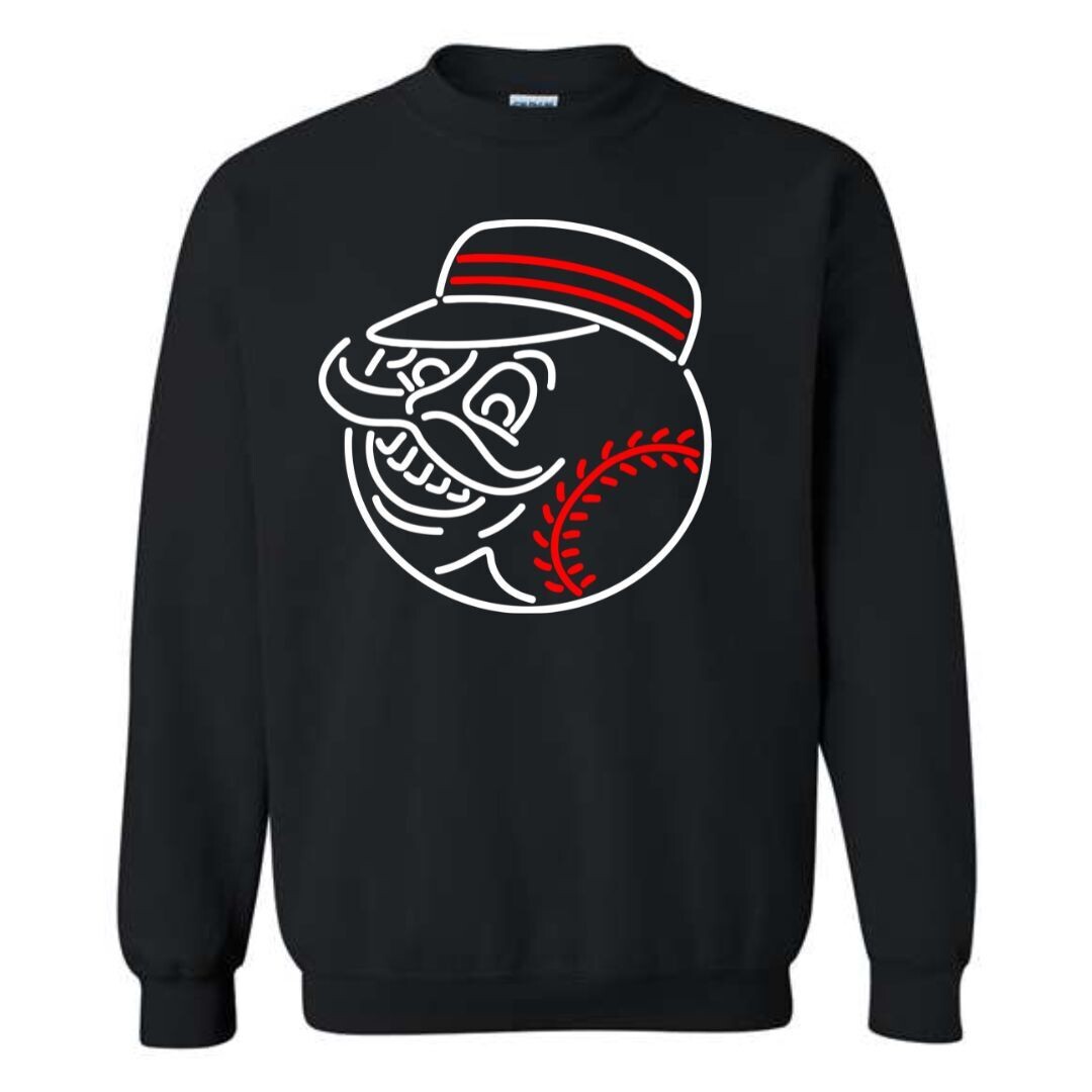 Express Mascot Black Sweatshirt