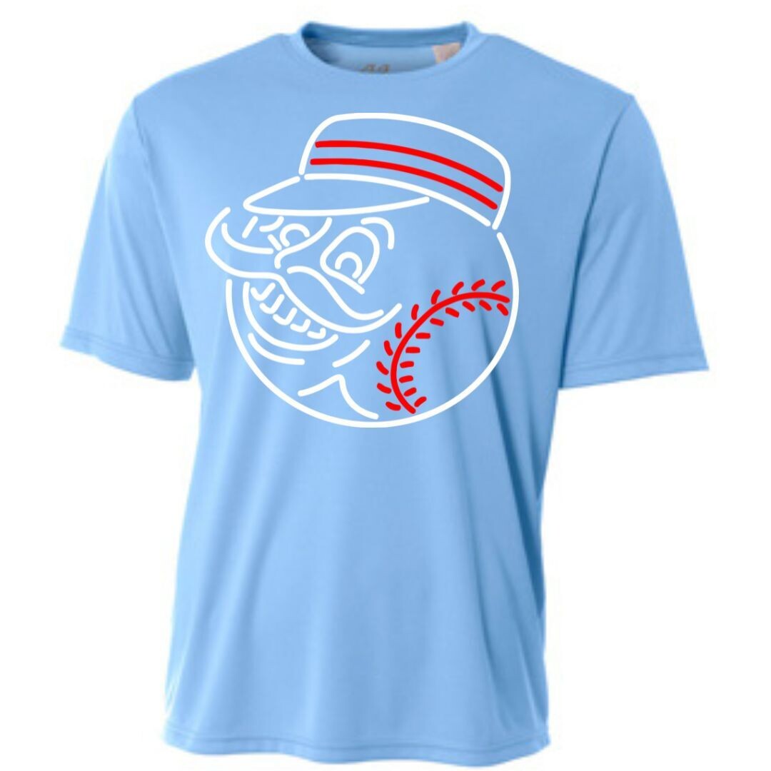 Express Mascot Blue T-Shirt (Cotton or Drifit)