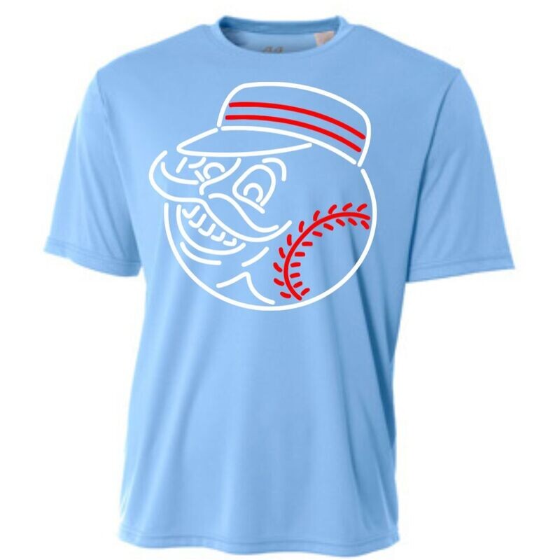 Express Mascot Blue T-Shirt (Cotton or Drifit)