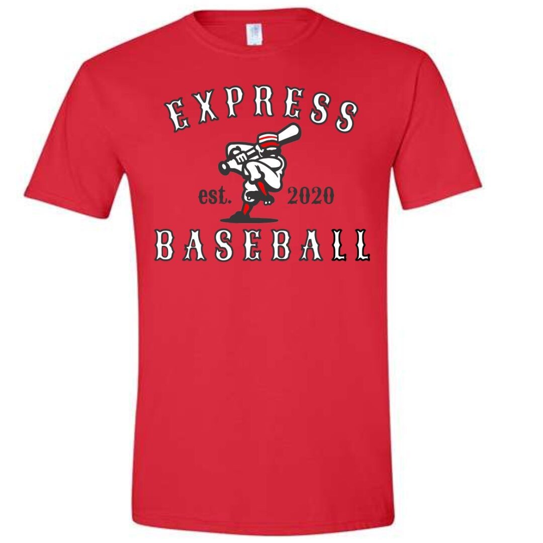 Express 2020 Red Tshirt (Cotton or Drifit)