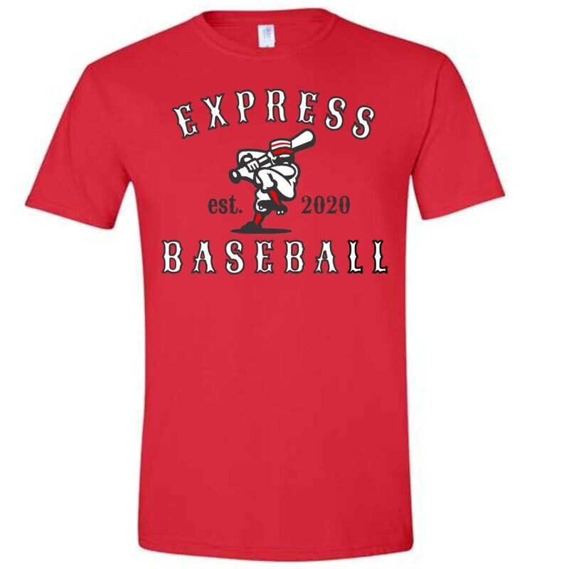 Express 2020 Red Tshirt (Cotton or Drifit)