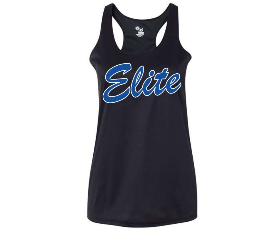 Black ELITE Drifit Tank
