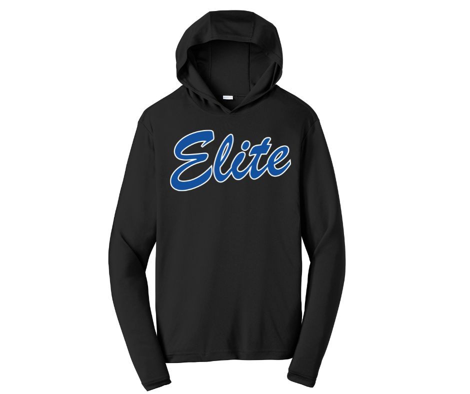 Black ELITE Longsleeve Drifit w/ Hood